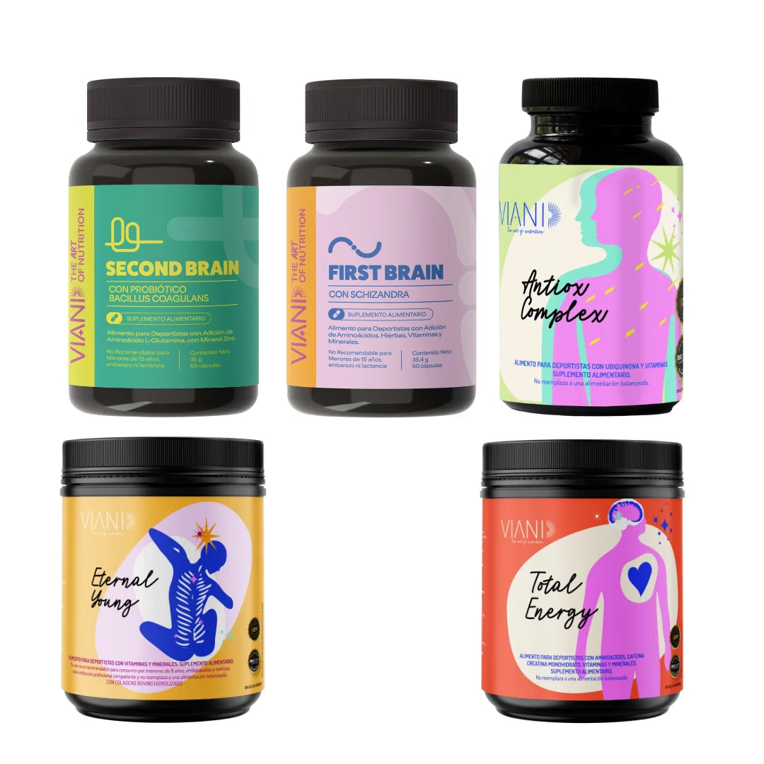 Pack Total | Energía, Mente y Bienestar | Suplmementos Viani