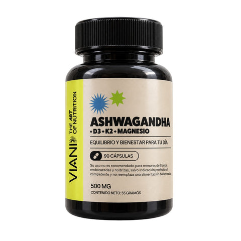 Vitamina D3 K2 Ashwagandha